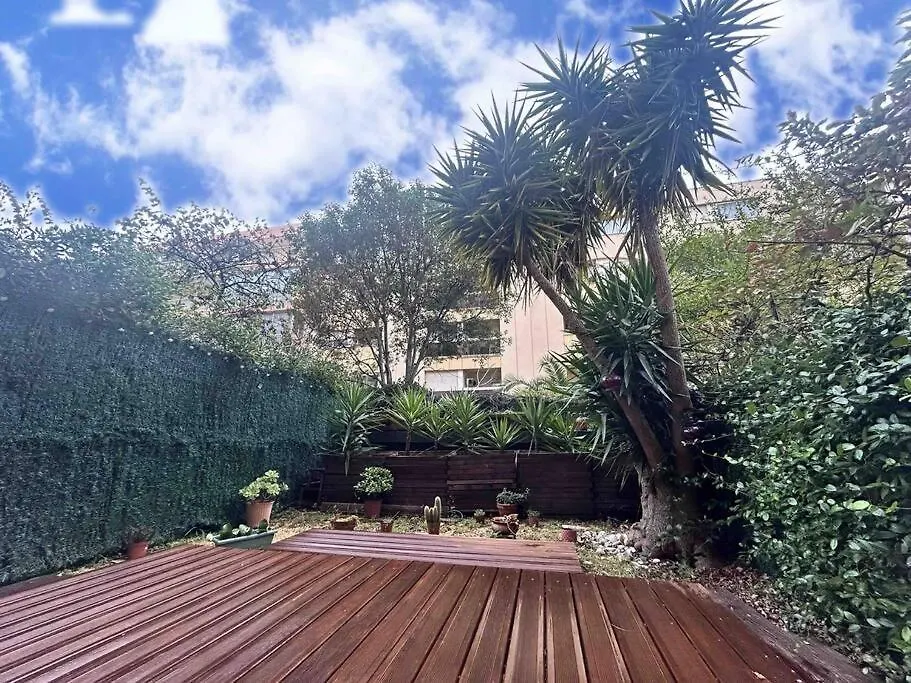 Le Square Pauline, Apt 4 Prs, Jardin, 300M Mer Antibes France
