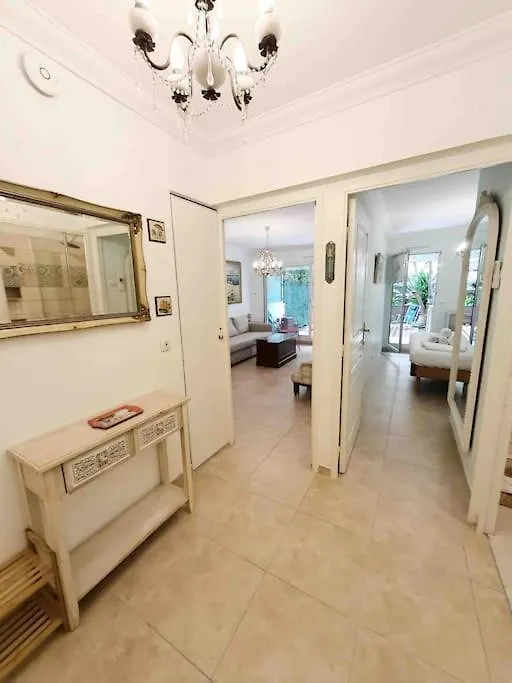 Le Square Pauline, Apt 4 Prs, Jardin, 300M Mer Antibes